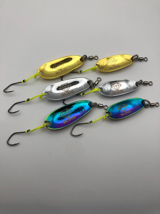 Bling Coho & Trout Spoon Pack